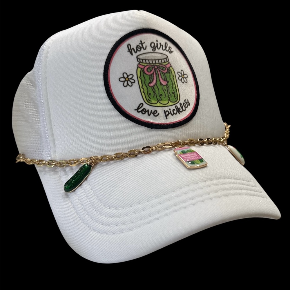 Hot Girls Love Pickles Trucker Hat